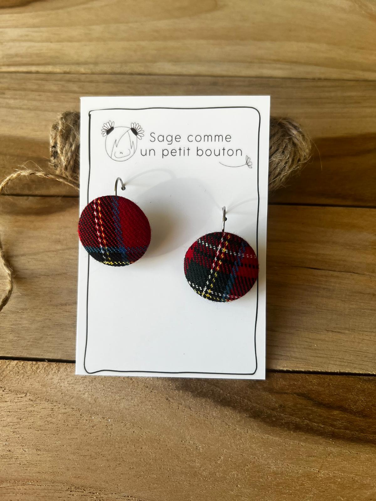 Aurore tartan rouge